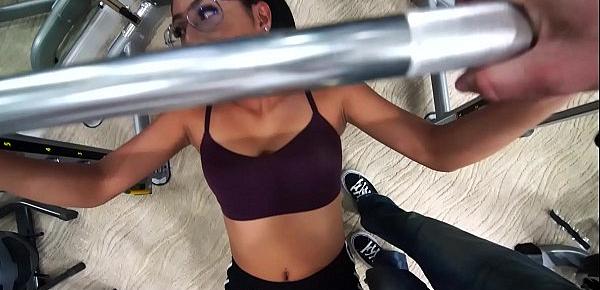  Karups -  Tight Latina Teen Binky Beaz Gets Fucked Hard By Her Trainer